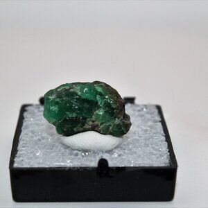 11.5 Ct. Raw RARE Emerald MAY BIRTHSTONE Royal Green Gem Fairy Crystal Gemstone